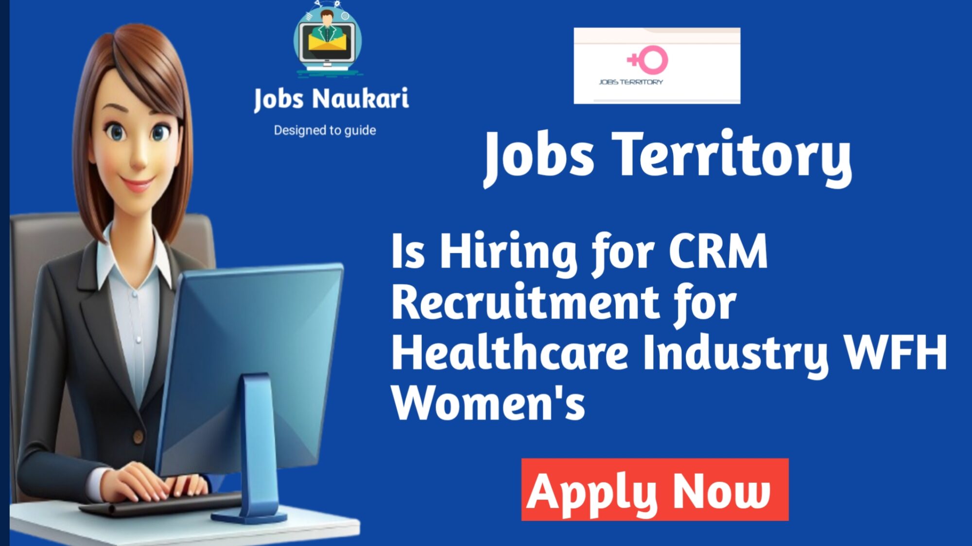 Remote Jobs In India |CRM | Recruitment for Health Care Industry WFH Women’s Only