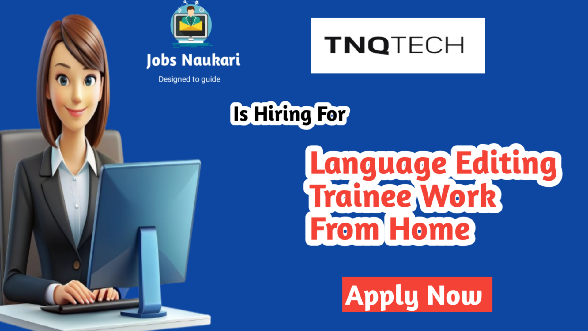 Language Editing Trainee Work from Home |Remote work |Apply Now